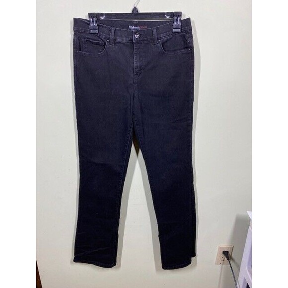 Style&co. Denim Women's Size 8 Tummy Control Modern Boot Black Mid-Rise Jeans - Picture 1 of 10